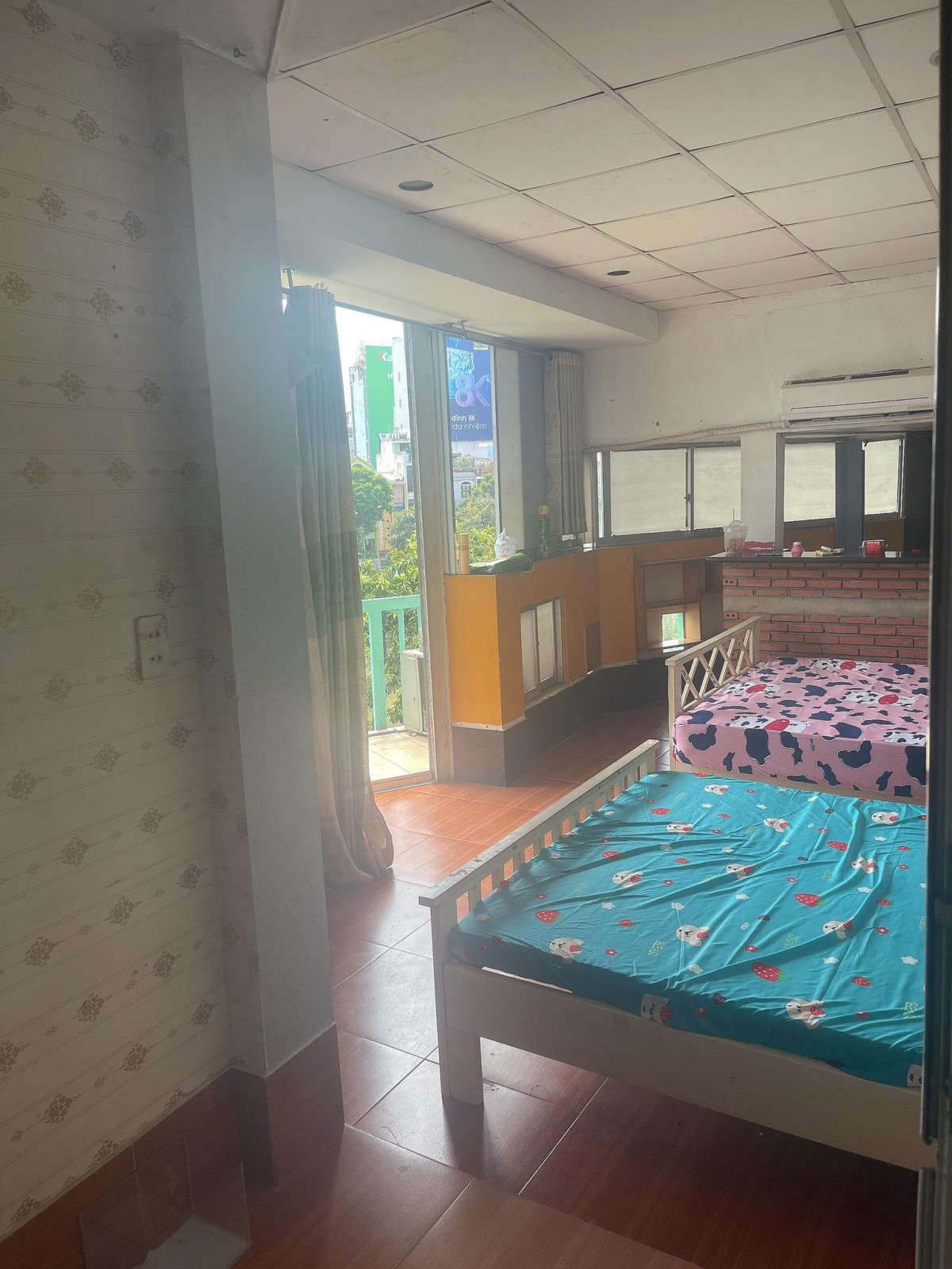 Phòng ban công view bờ kè bếp wc nội thất căn bản 0933902710 nhật