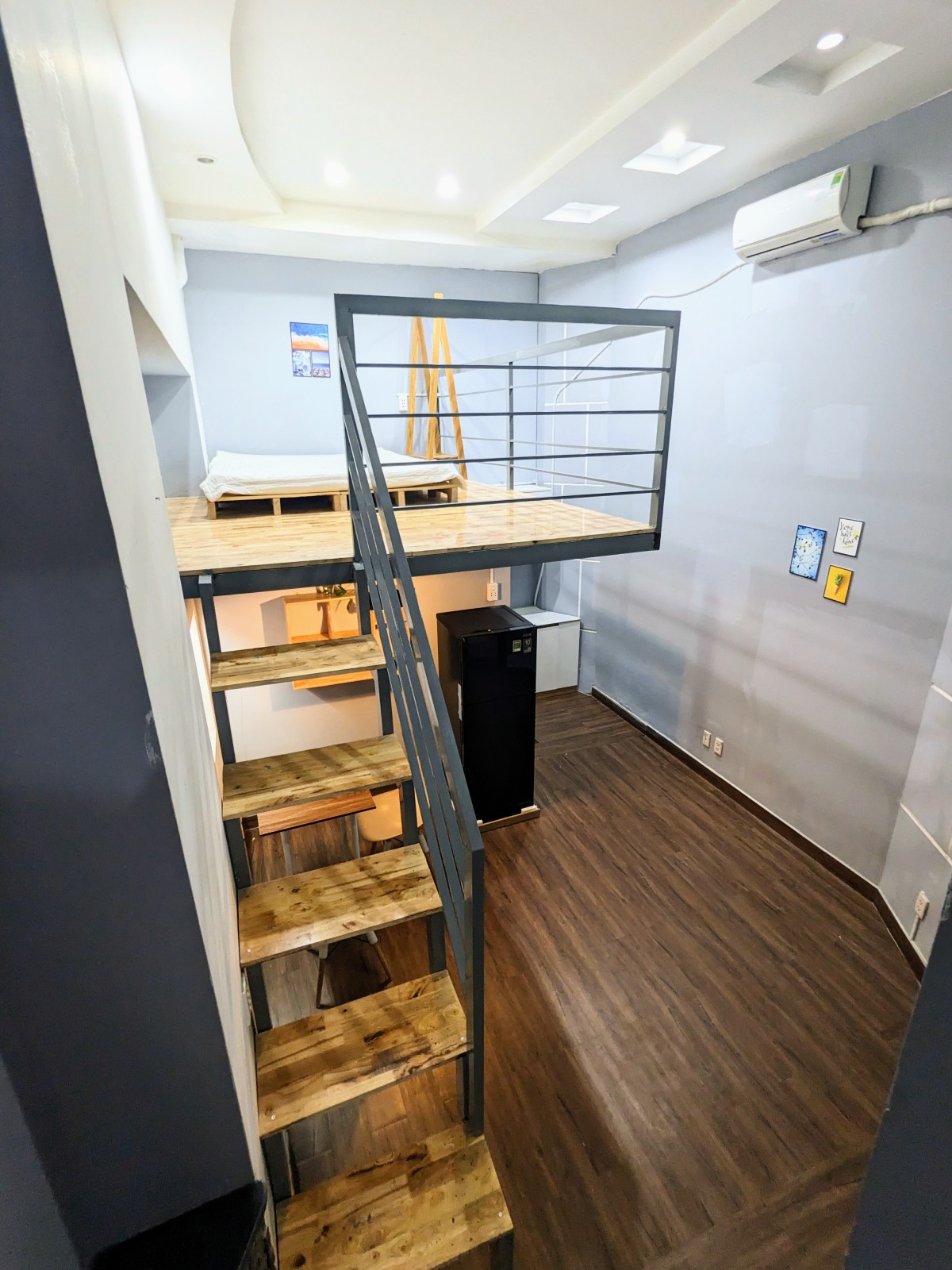Phòng 2 Phòng ngủ kết hợp Duplex riêng biệt bancol full nội thất