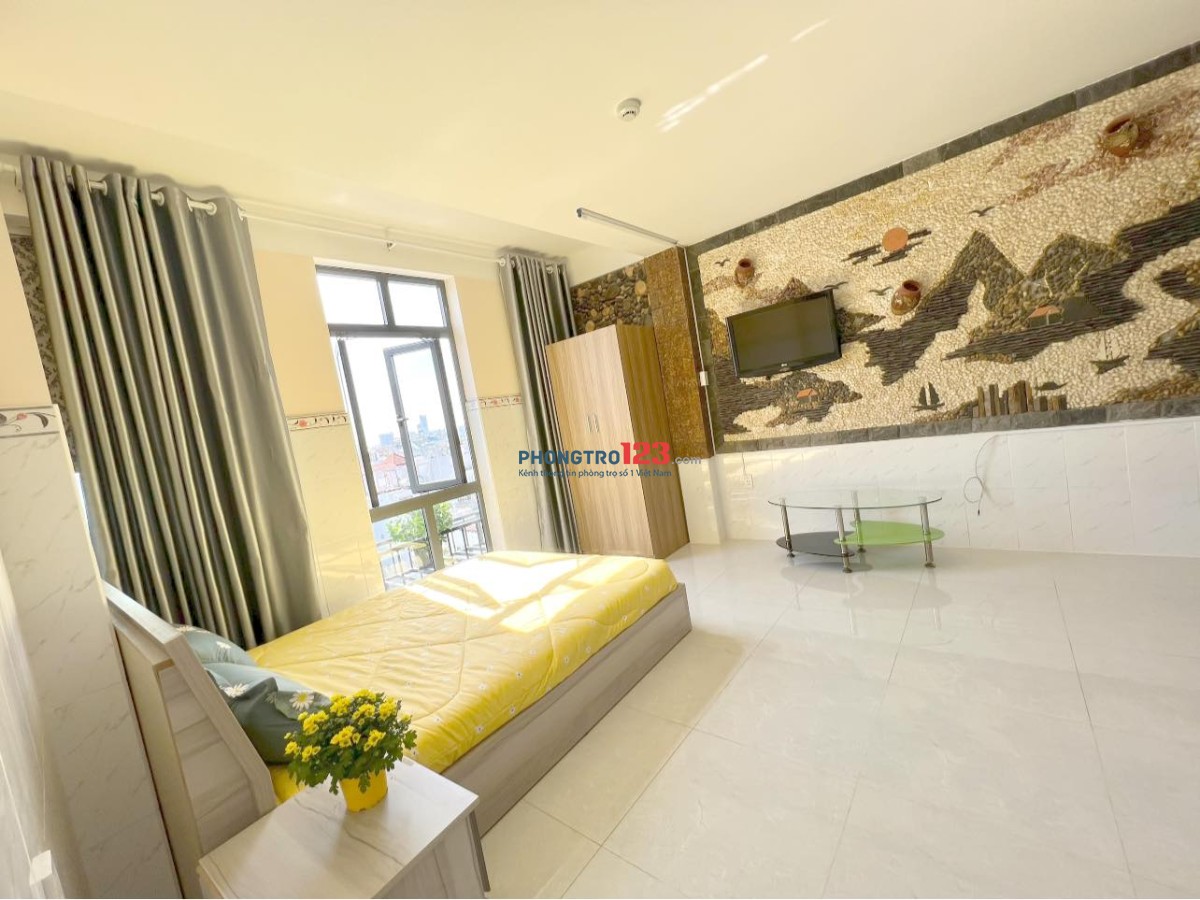 Cho Thuê Căn Hộ Chung Cư Mini mới xây, Phòng STUDIO Phan Huy Ích 3Tr8