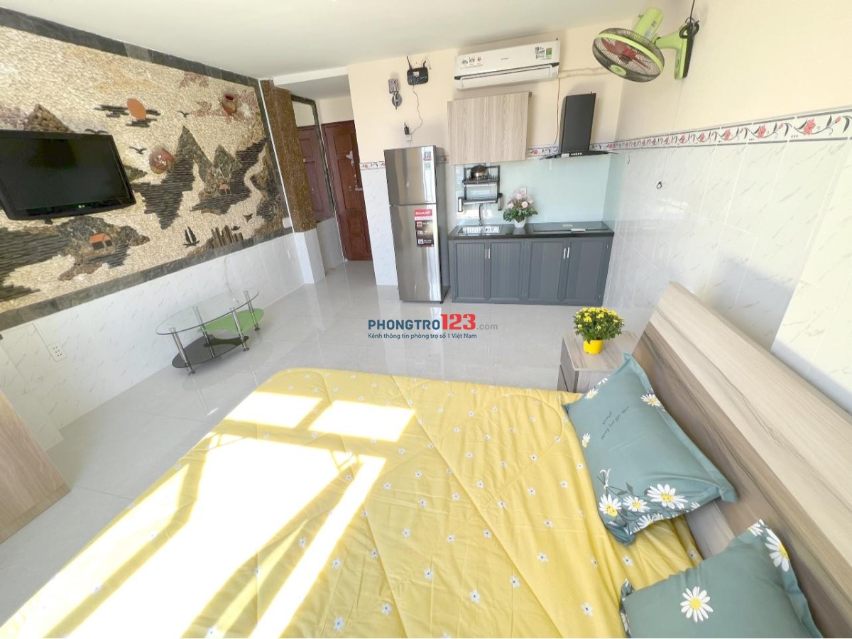 Cho Thuê Căn Hộ Chung Cư Mini mới xây, Phòng STUDIO Phan Huy Ích 3Tr8