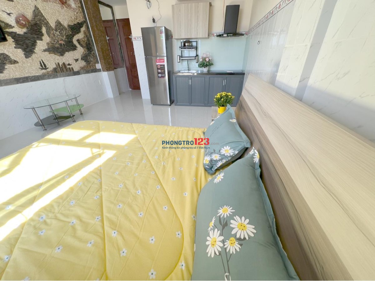 Cho Thuê Căn Hộ Chung Cư Mini mới xây, Phòng STUDIO Phan Huy Ích 3Tr8