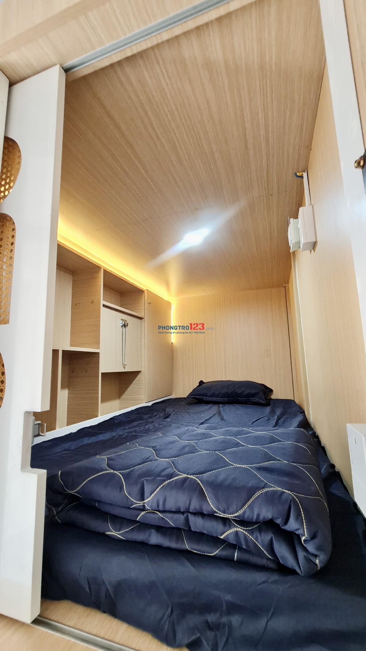 PHÒNG TRỌ SLEEPBOX NGAY CHỢ GÒ VẤP LÊ QUANG ĐỊNH GIÁ 1,8TR 0792686899