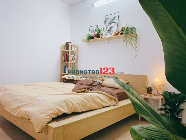 căn hộ siêu rộng 50m2 Vạn Kiếp F3 Bình Thạnh cửa sổ thoáng, full nội thất giá 11.5tr