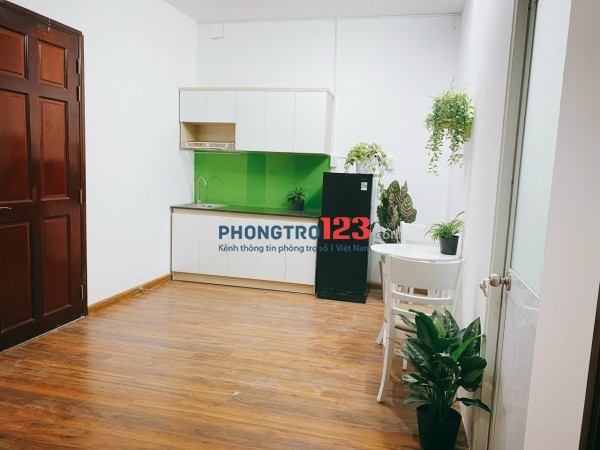căn hộ siêu rộng 50m2 Vạn Kiếp F3 Bình Thạnh cửa sổ thoáng, full nội thất giá 11.5tr