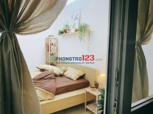 căn hộ siêu rộng 50m2 Vạn Kiếp F3 Bình Thạnh cửa sổ thoáng, full nội thất giá 11.5tr