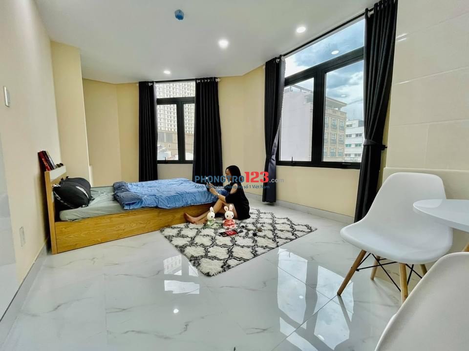 Cho thuê phòng full nội thất 2 cửa sổ lớn siêu thoáng tại Huỳnh Tịnh Của Q3