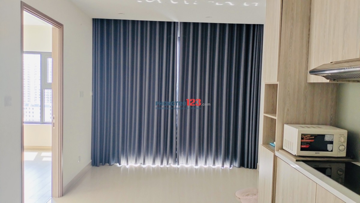 Cho Thuê Căn Hộ Vinhomes Quận 9 2PN 2WC 59m2 Bếp Rèm Gần ĐH FPT