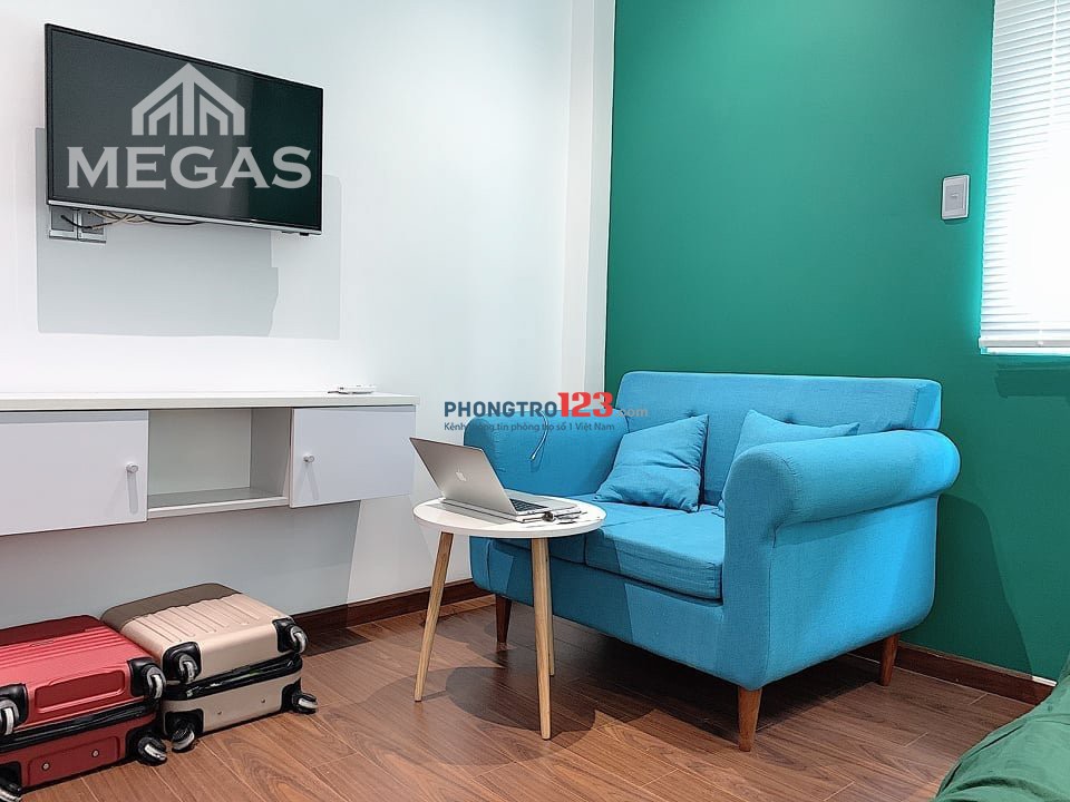 Căn hộ mini mặt tiền đường Hồ Hảo Hớn Quận 1 có sẵn bếp điện, lò vi sóng free xe