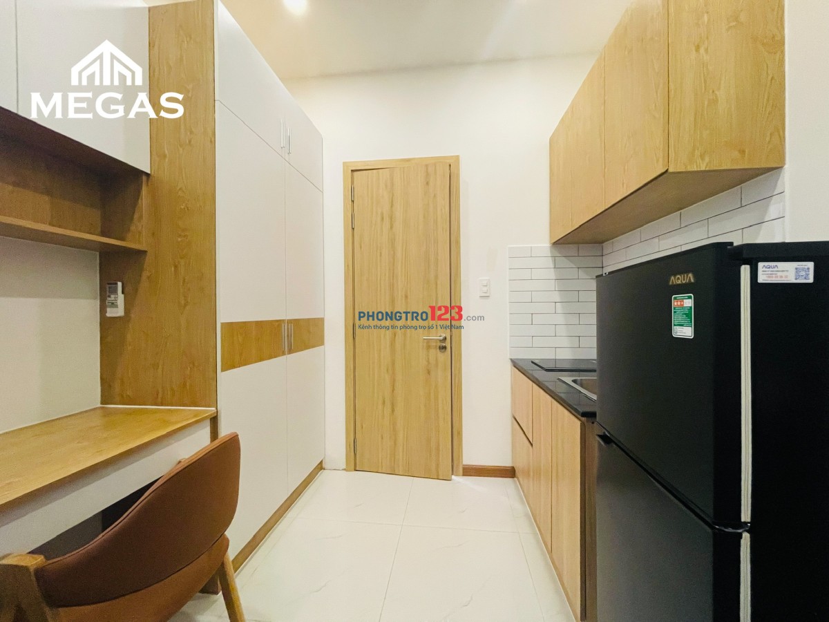 Studio full nội thất cao cấp Quận 3 khu an ninh yên tĩnh hẻm xe ba gác