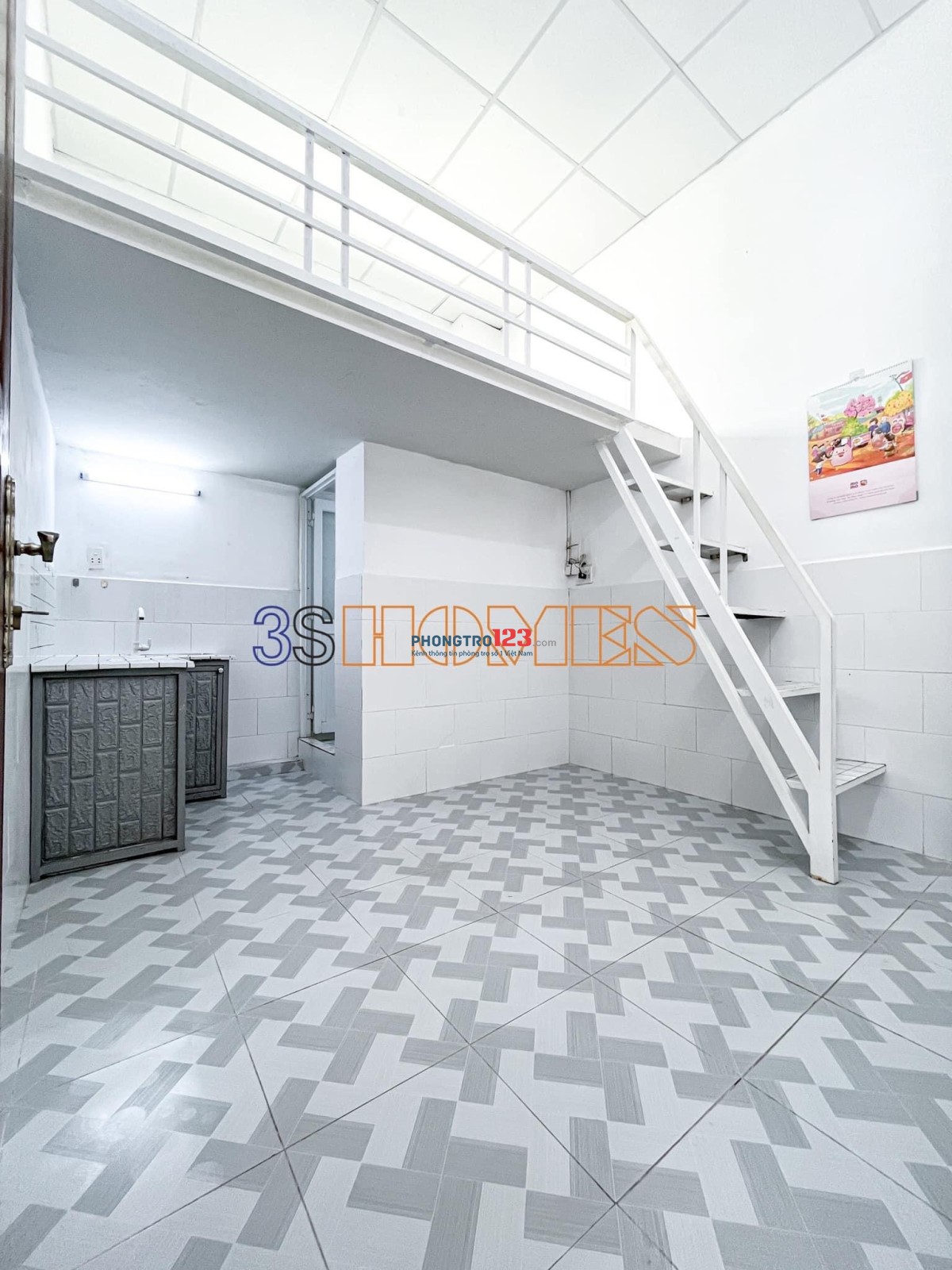 Phòng gác lửng gần BigC Trường Chinh Tân Bình giá rẻ