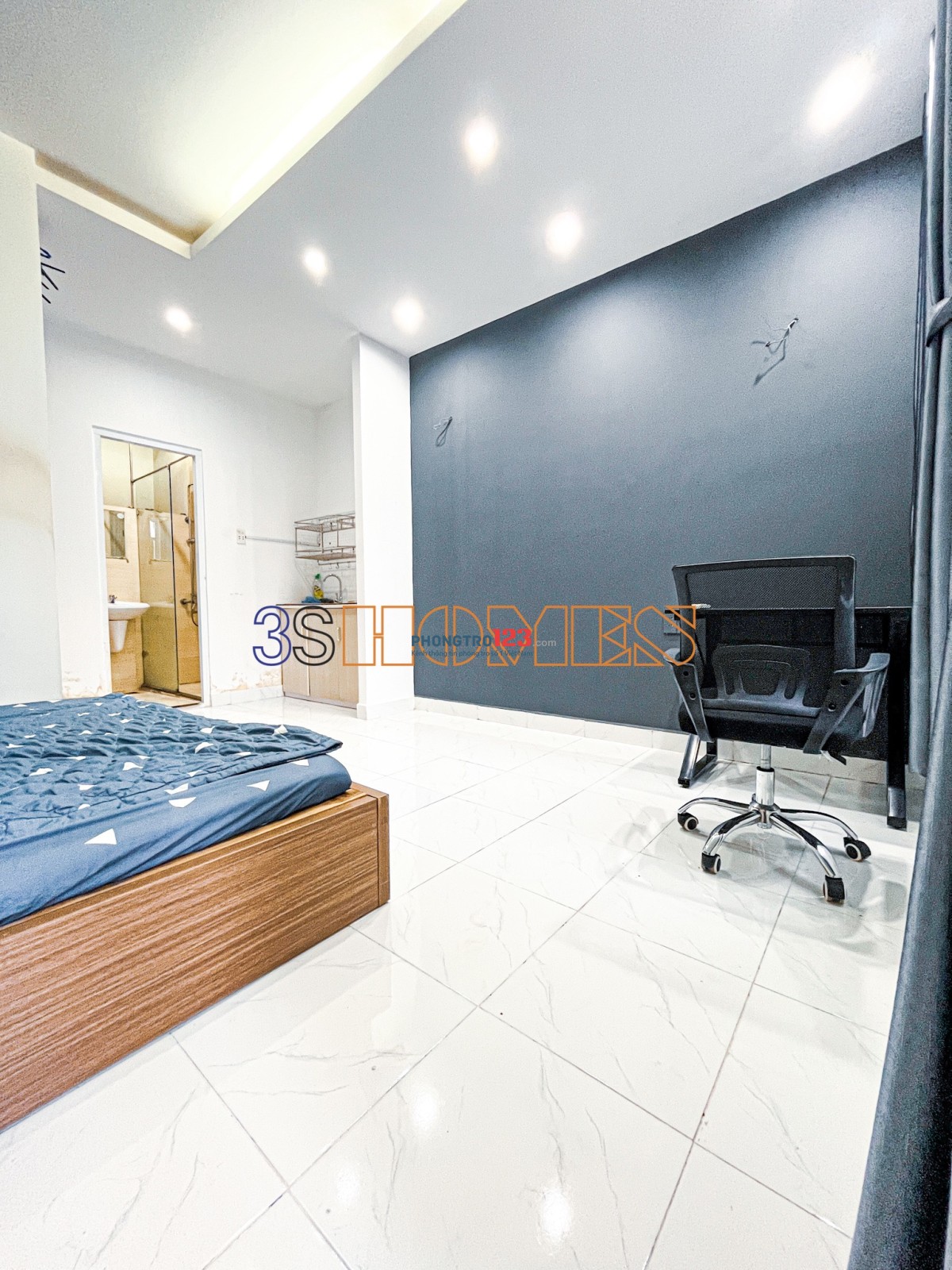 Cho thuê phòng cao cấp full nội thất mt Bạch Đằng ngay sân bay
