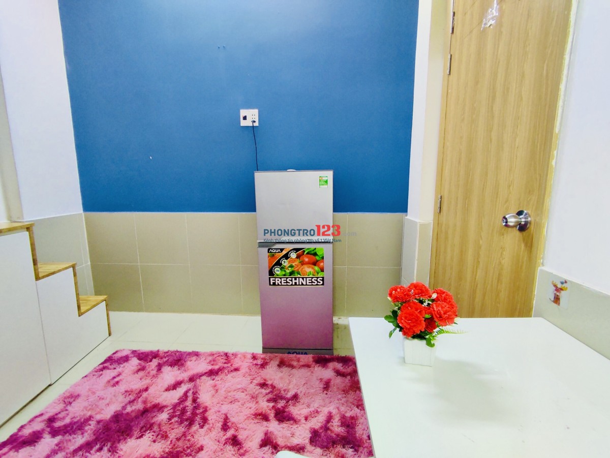 Phòng Gác ĐẸP Full Nội Thất Giá Mềm PHAN VĂN TRỊ Bình Thạnh Gần Emart