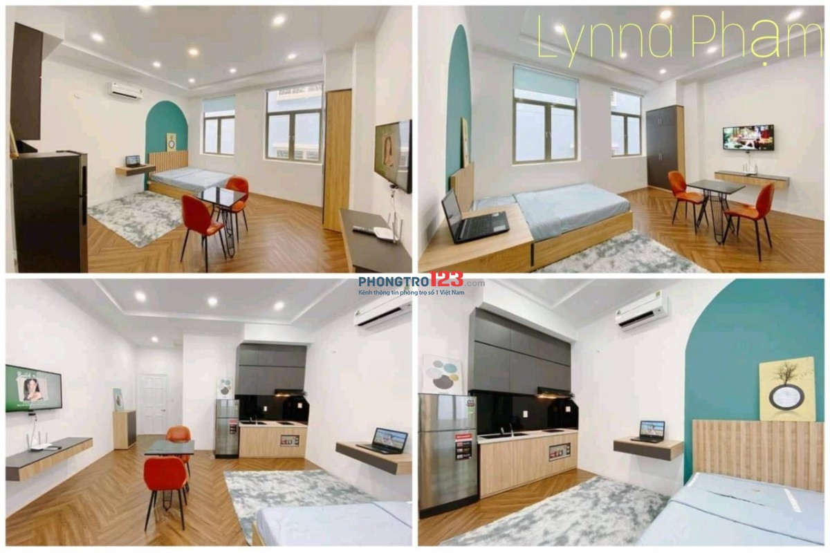 Duplex Studio bancon, cửa sổ full nội thất• Lotte, Cresent Mall, BigC, KCX Tân Thuận