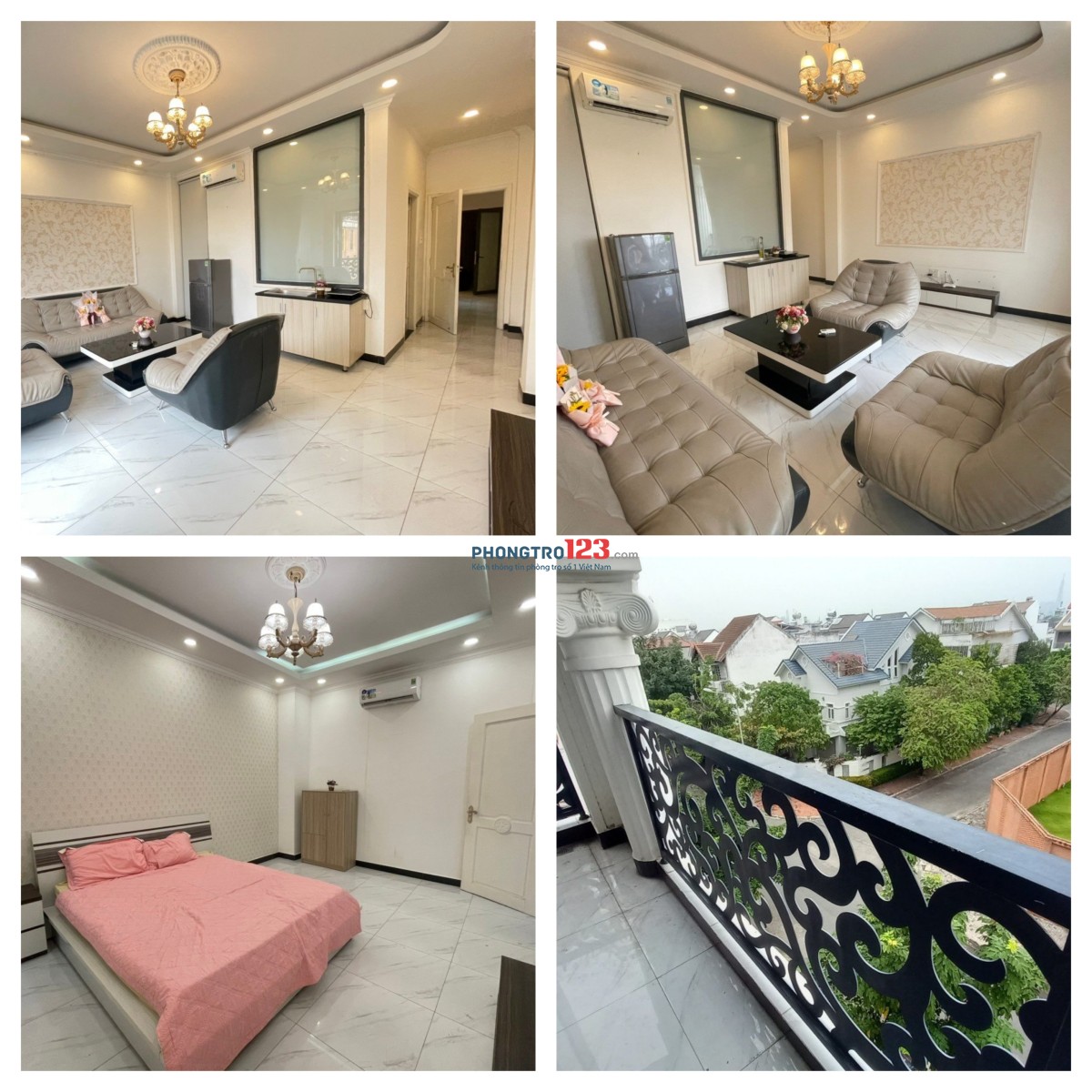 Duplex Studio bancon, cửa sổ full nội thất• Lotte, Cresent Mall, BigC, KCX Tân Thuận
