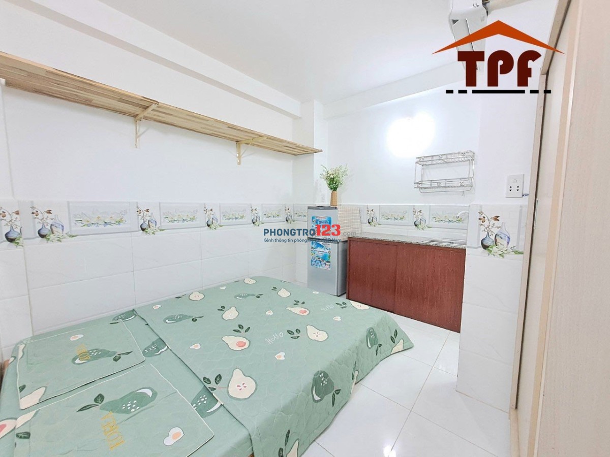  STUDIO FULL NỘI THẤT GẦN LOTTE MART - IUH - KDC PARK HILL-NGUYỄN OANH GIAO NGUYỄN VĂN LƯỢNG