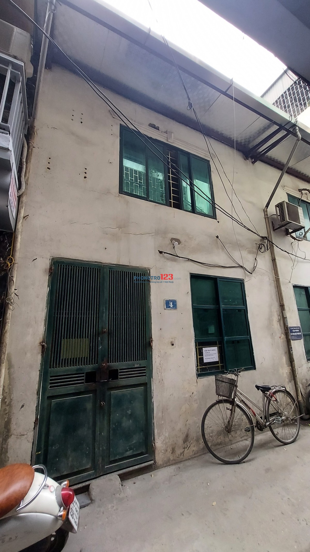 phòng cho thuê 60m2, tầng 2, ở Trần Điền - Định Công, cho người đi làm hoặc văn phòng