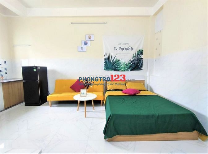 Căn Hộ Ban Công 25m2 Full Nội Thất Ngay D2 Gần Hutech Bình Thạnh
