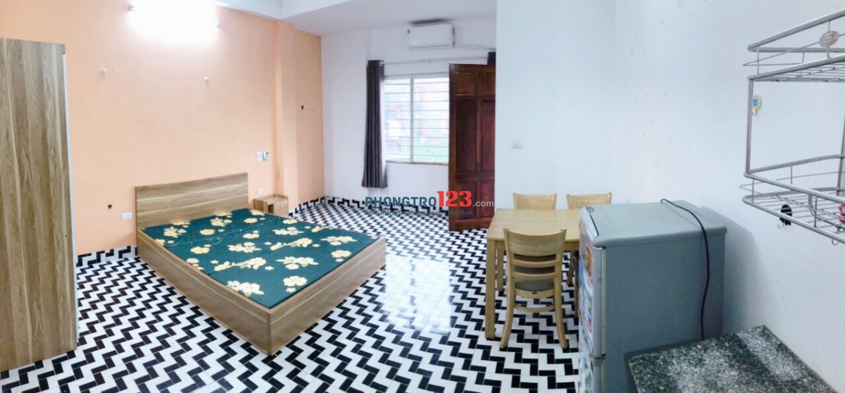 Cho thuê CCMN full đồ, khép kín, ban công ngay ngõ 8 Lê trọng tấn, KĐT La Khê, hà đông gần DH Pheenika, FLC Quang Trung