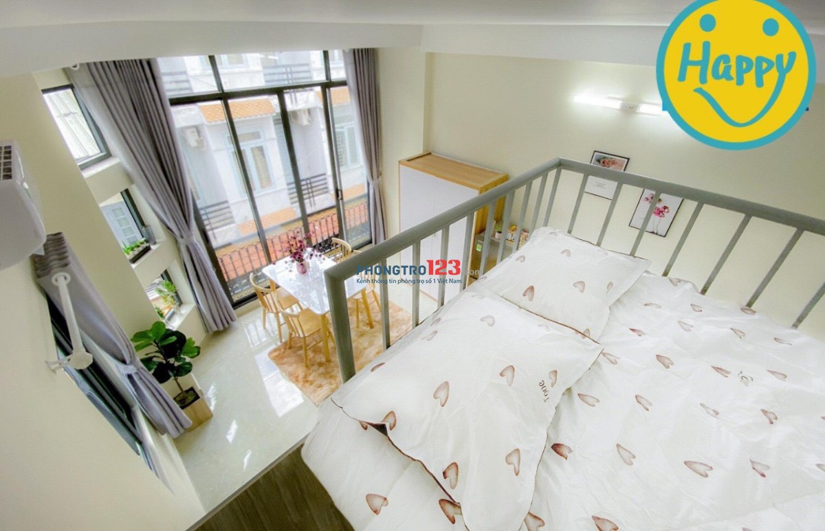 Phòng Duplex Full Nội Thất BAN CÔNG ngay Nhất Chi Mai