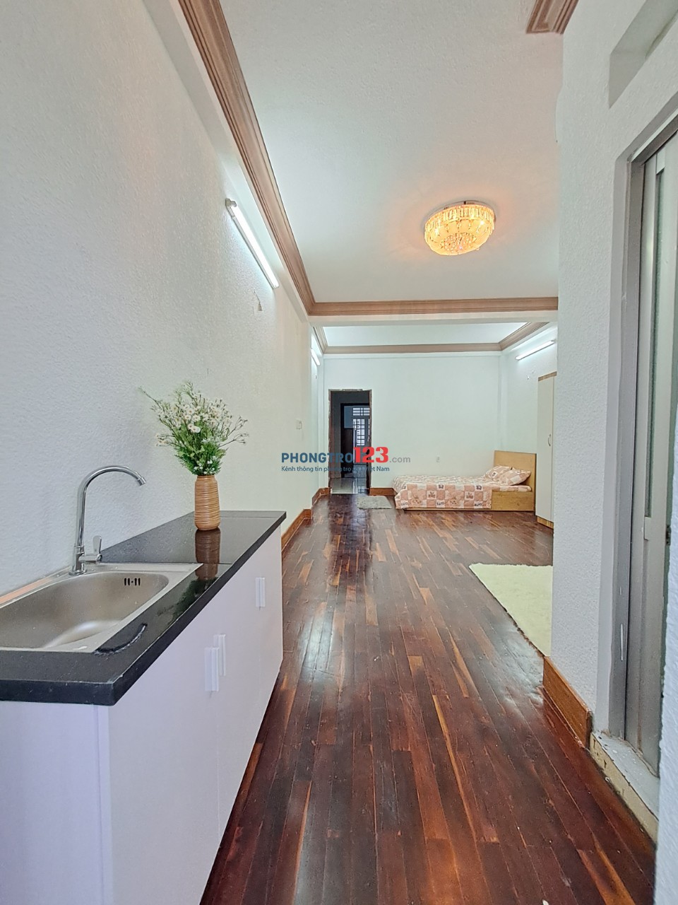 Khai trương Siêu Phẩm Ban Công Thoáng Mát-1PN Bếp riêng đ. Phan Văn Hớn-gần Ngã tư An Sương- ở liền