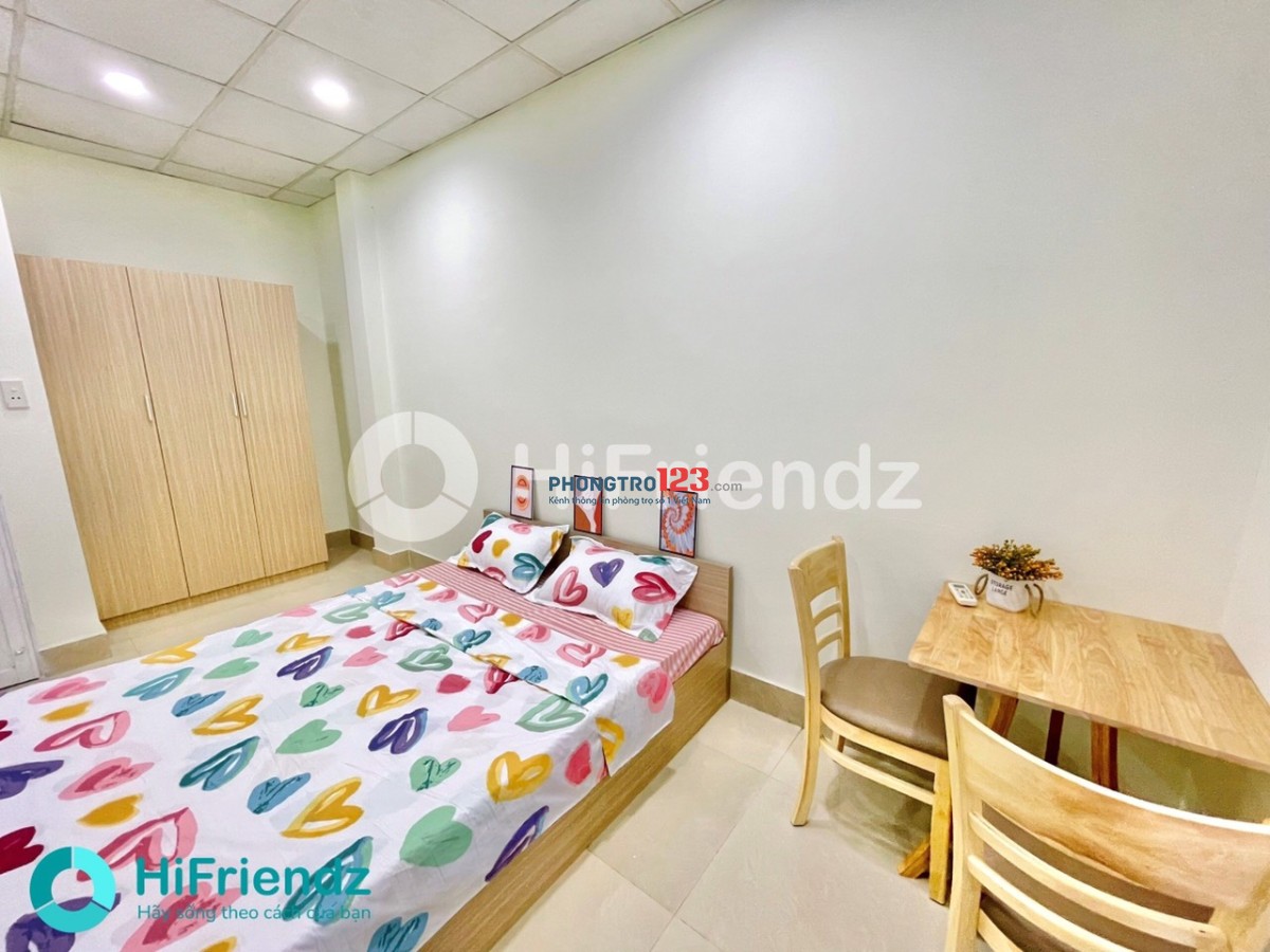 Cho thuê phòng mới xây 30m2 + full nội thất, phường 2, Tân Bình