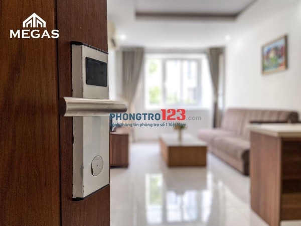 Cho thuê ngắn hạn & dài hạn CHDV, 1 phòng ngủ riêng, Full Nội Thất, Giá tốt, ngay Phú Mỹ Hưng.