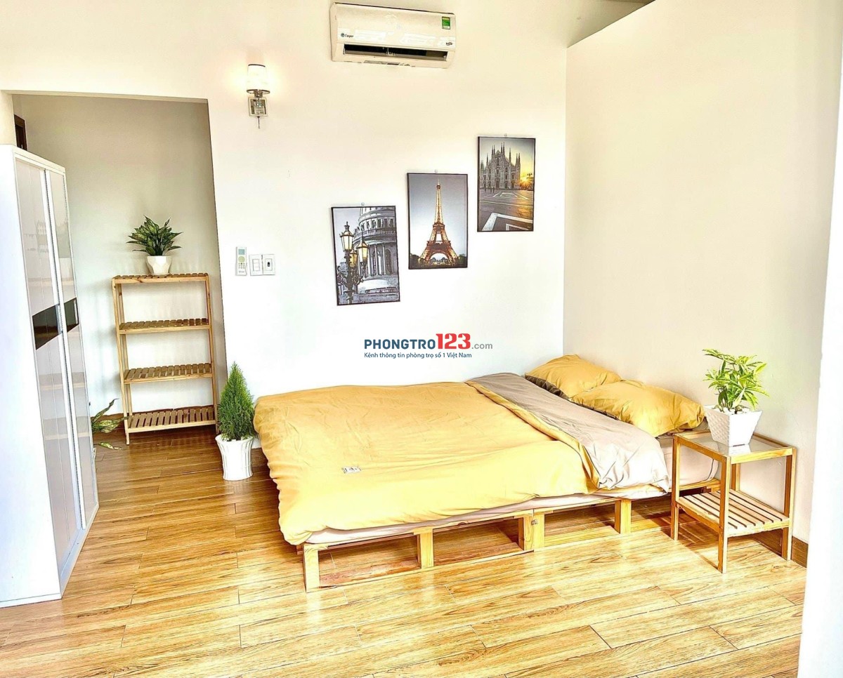 CHDV giá rẻ giành cho sinh viên VLU cs3 bancol full nội thất