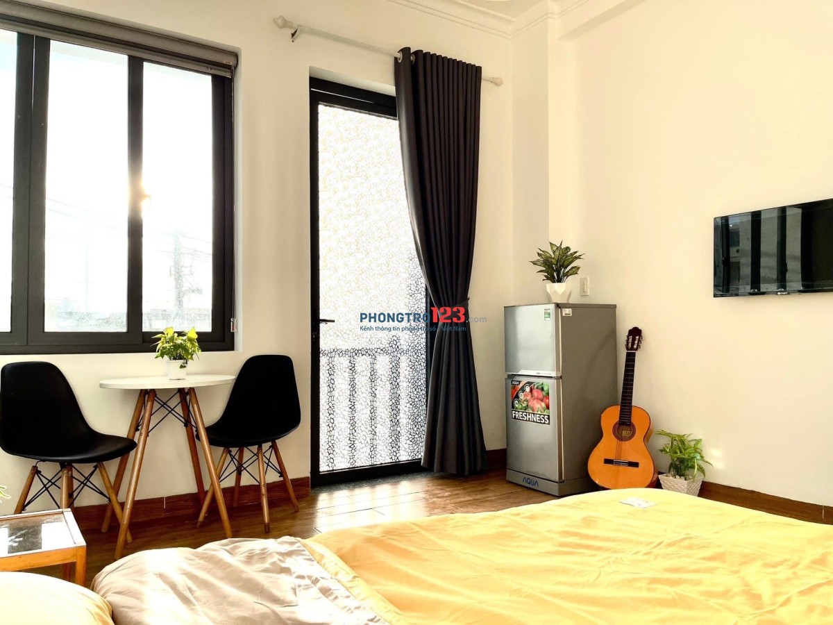 CHDV giá rẻ giành cho sinh viên VLU cs3 bancol full nội thất