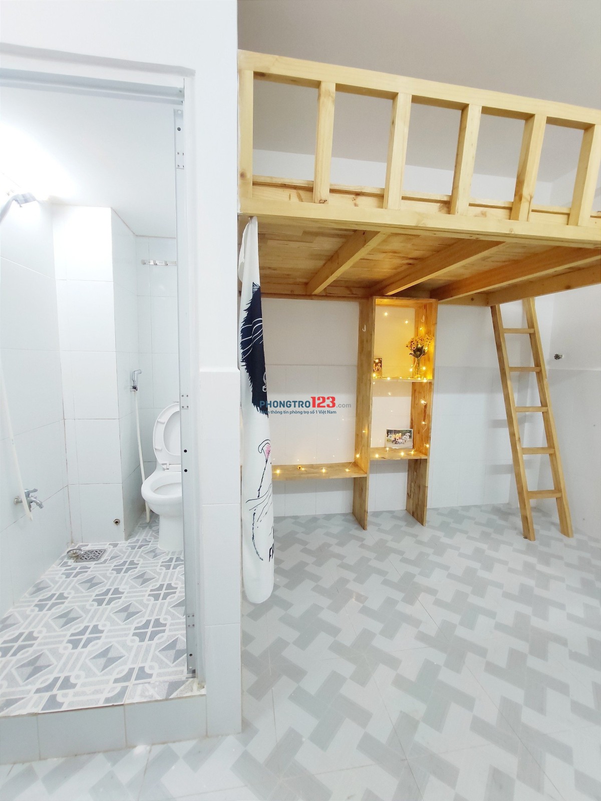 Phòng trọ sạch sẽ thoáng mát Tân Bình