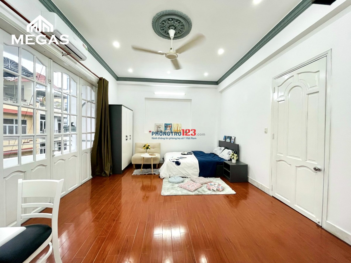 Studio bancong rộng đến 45m2 ngay cầu vượt 3/2