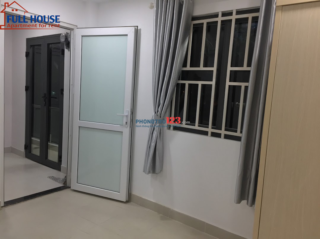 Phòng full nội thất gần Lotte Q7 (cao nhất - 2 cửa sổ thoáng mát)
