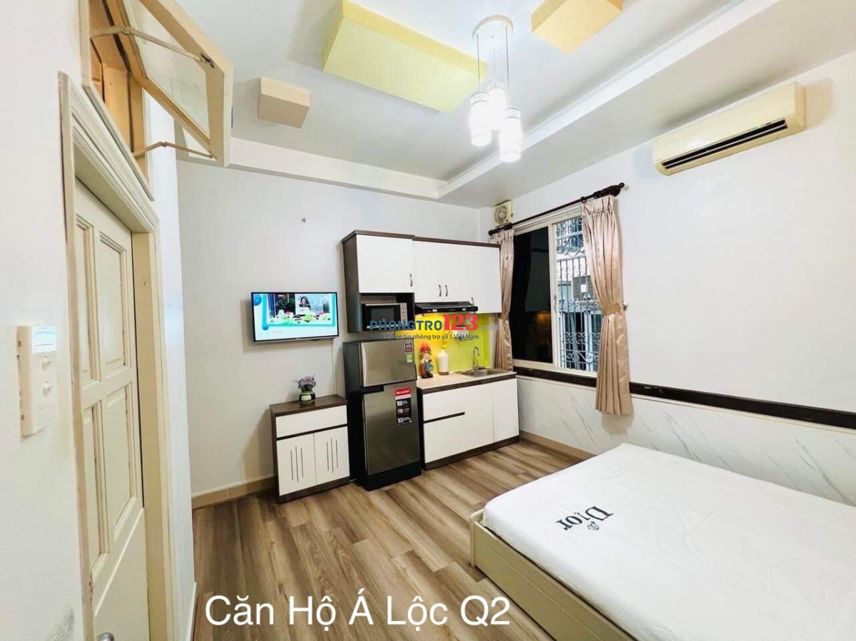 Phòng Studio Full Nội Thất Bếp Vị trí Đẹp 8 Trần Não Q2