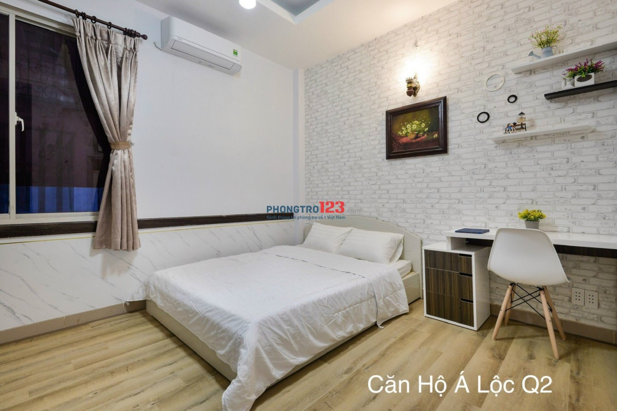 Phòng Studio Full Nội Thất Bếp Vị trí Đẹp 8 Trần Não Q2