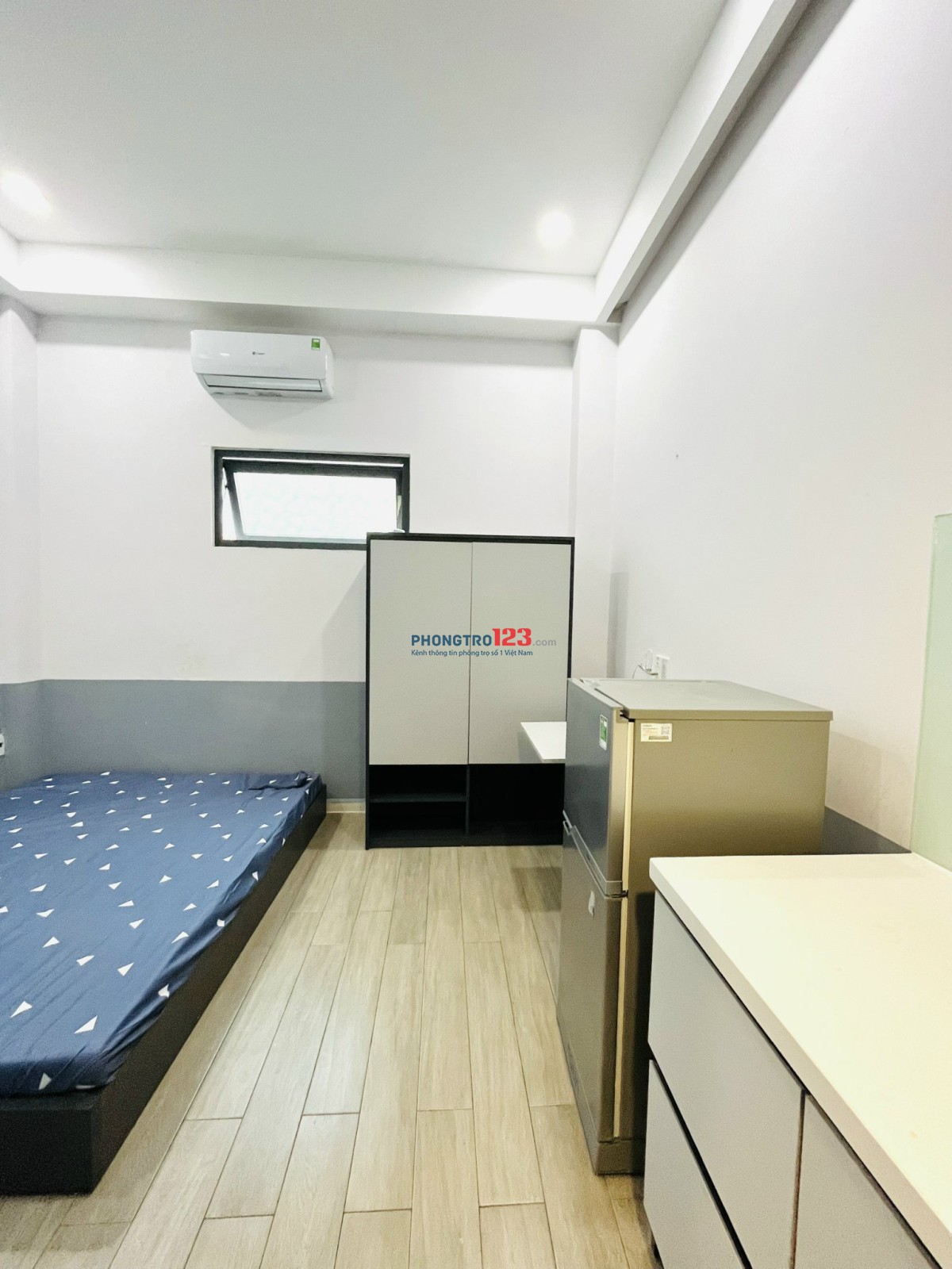 Cho thuê căn hộ dịch vụ 1PN, 2PN ban công, cửa sổ gần Lotte Quận 7