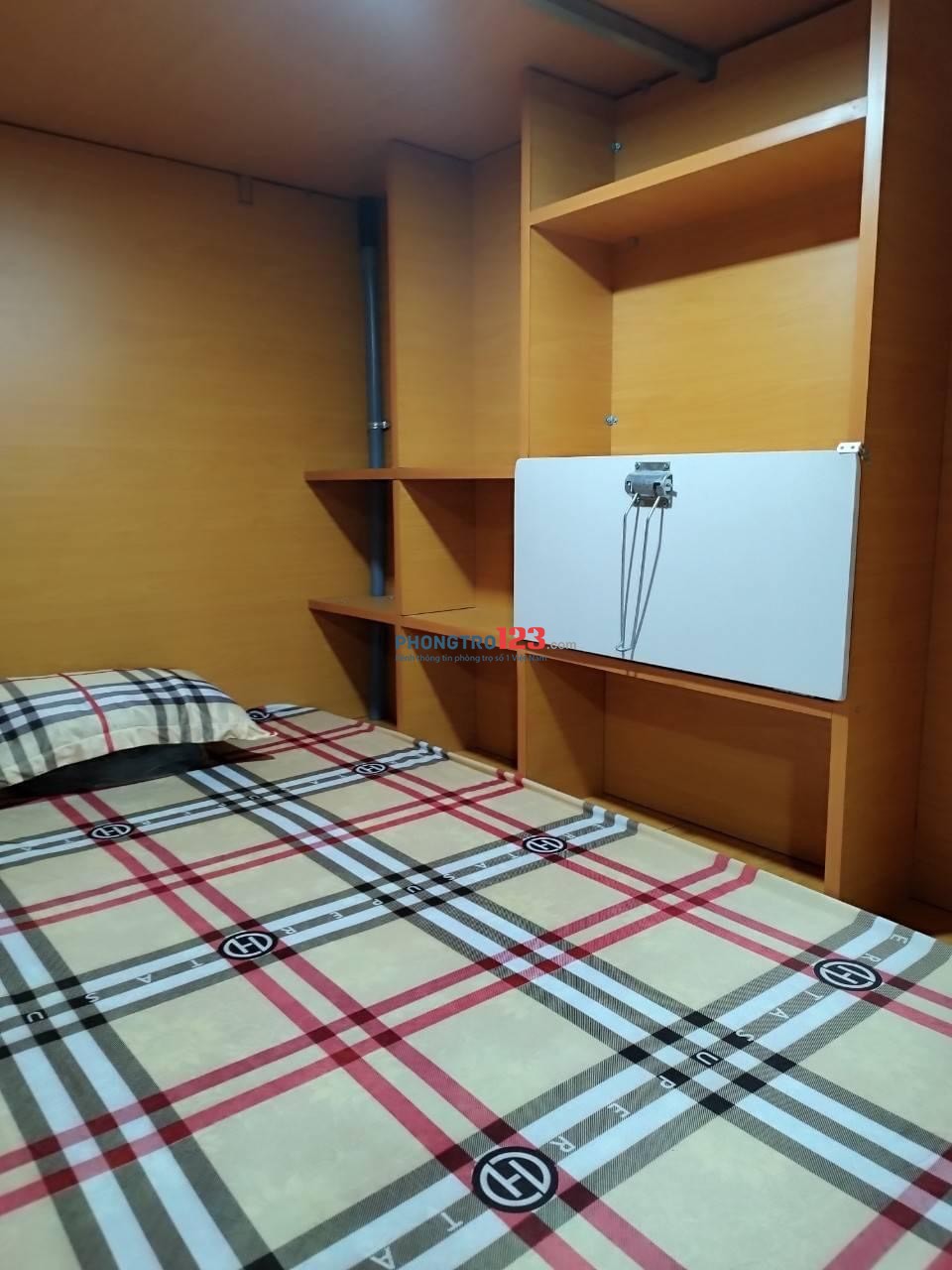 Sleep Box KTX cao cấp đầy đủ tiện nghi, yên tĩnh giá rẻ ngay đường Âu Cơ Quận Tân Phú.