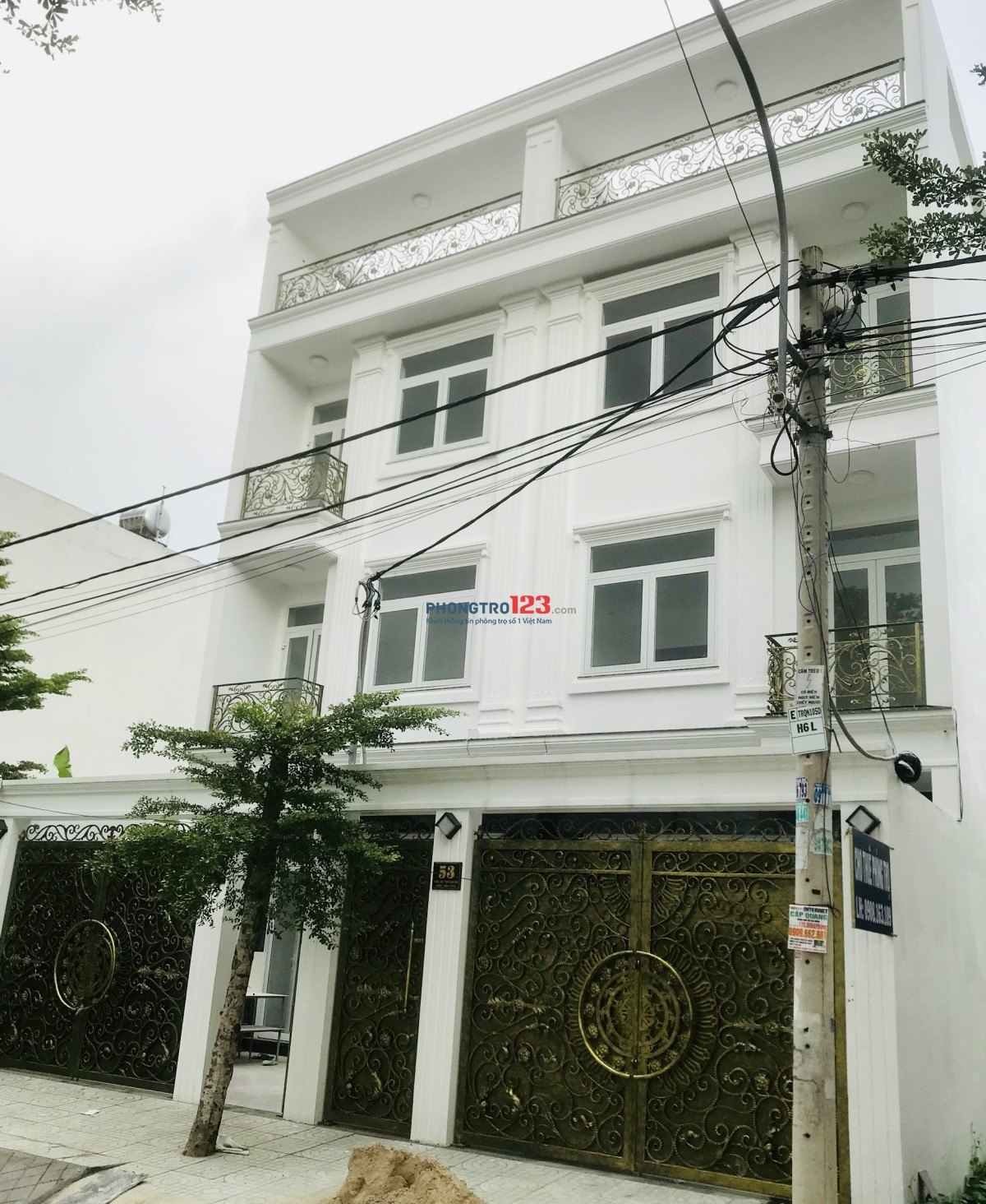 Phòng Trọ Mới Xây Mặt Tiền Đường 105D Trịnh Quang Nghị