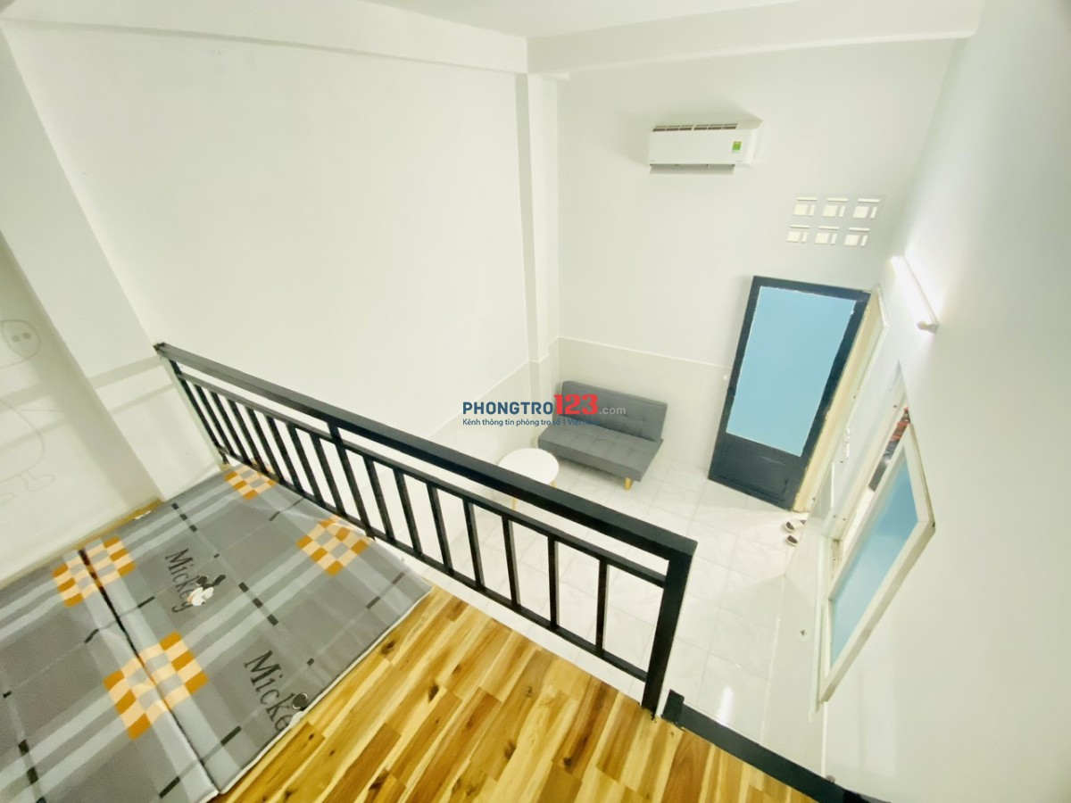 Cho thuê căn hộ có gác giá rẻ ở Trường Chinh Tân Phú