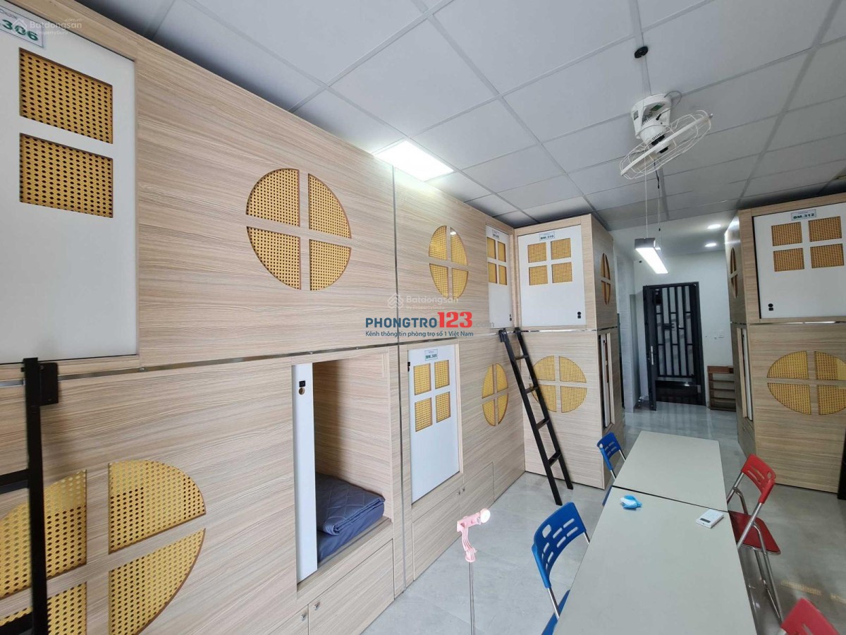 Sleepbox đầy đủ tiện nghi đường Nguyễn Thị Nhỏ, Phường 9, quận Tân Bình