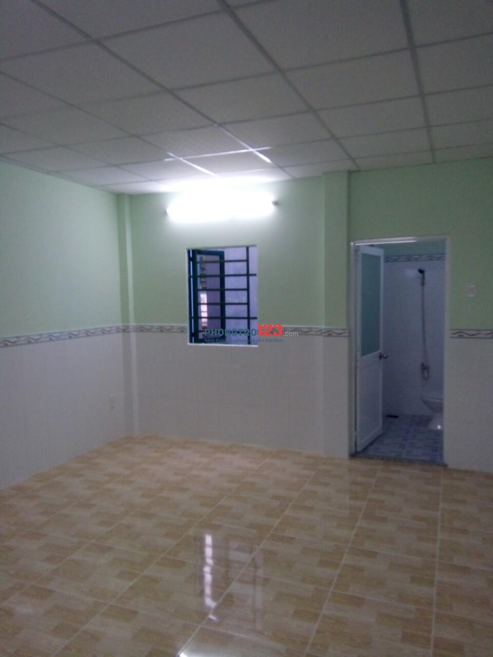 Nhà cho thuê nguyên căn Q.12, DT 100m2 khu vực yên tỉnh, an ninh giá 6,2 tr/tháng