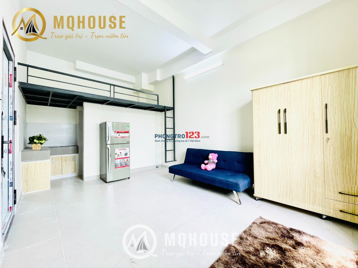 Khai trương phòng trọ mới 25m2 Full nt Phan Huy Ích