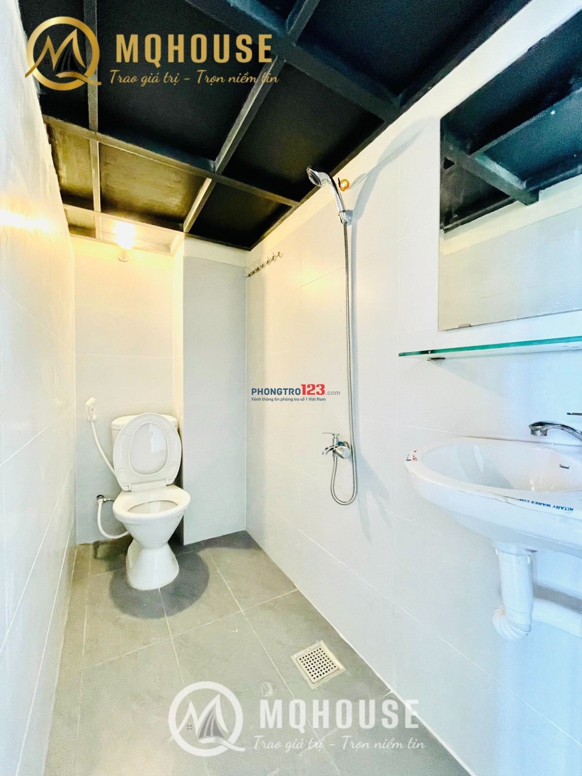 Khai trương phòng trọ mới 25m2 Full nt Phan Huy Ích