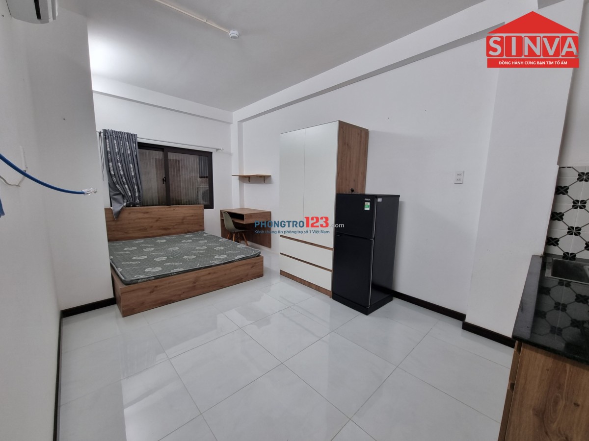 CĂN HỘ MINI SẠCH SẼ, THOÁNG MÁT, CÓ CỬA SỔ LỚN MỚI TOANH LUÔN NÀ