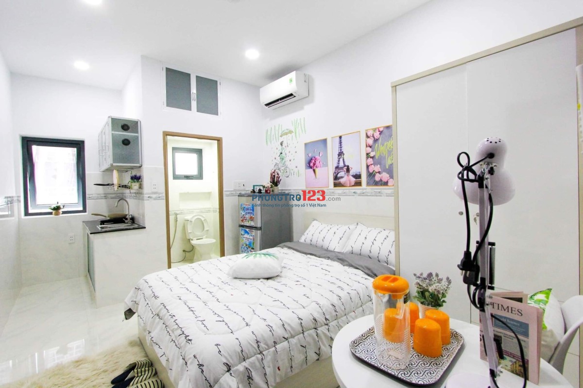 Căn hộ mini giá rẻ , gần TDT-ĐH Tài Chính Marketing , Giờ giấc tự do, an ninh camera 24/24