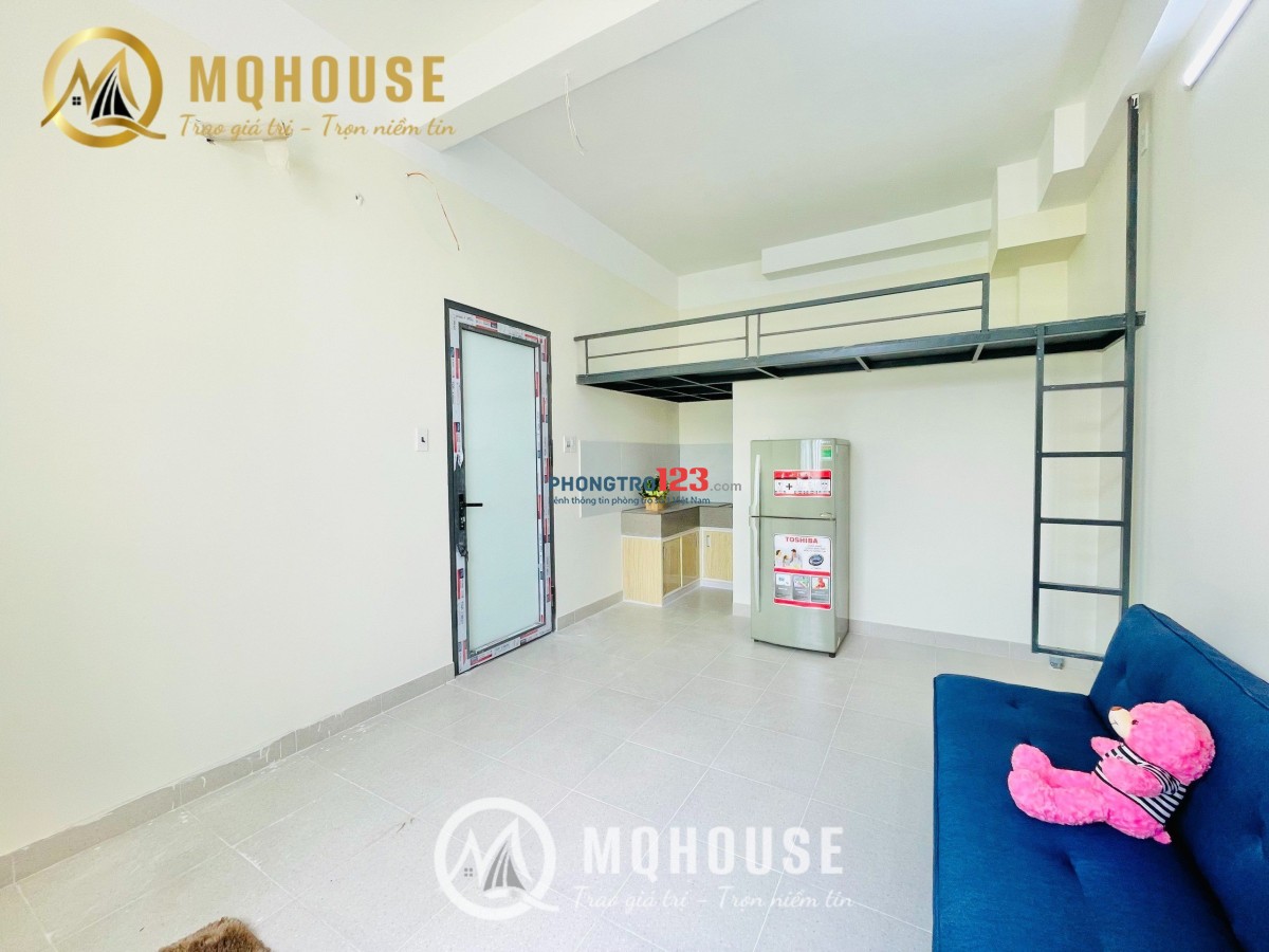 Khai trương phòng trọ mới 25m2 Full nt Phan Huy Ích