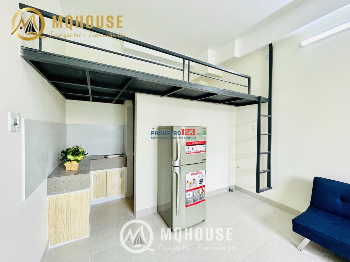 Khai trương phòng trọ mới 25m2 Full nt Phan Huy Ích