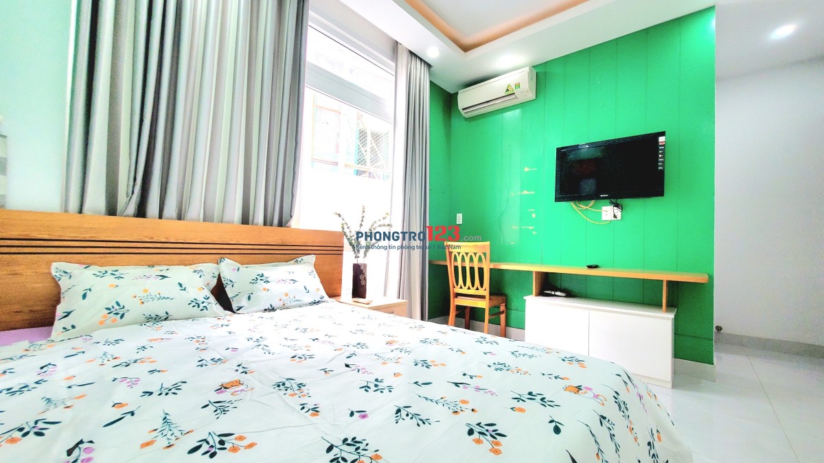Cho Thuê Studio, Ban Công Ngay cầu Lê Văn Sỹ