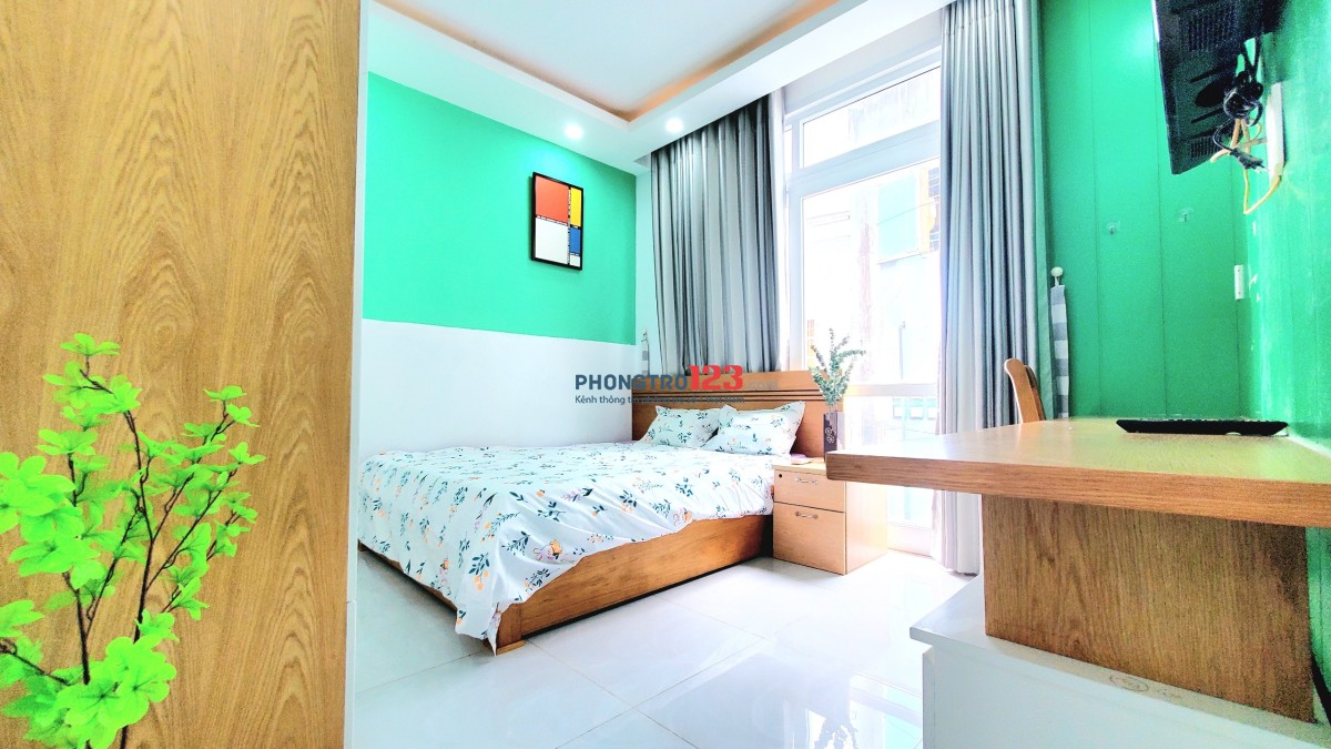 Cho Thuê Studio, Ban Công Ngay cầu Lê Văn Sỹ