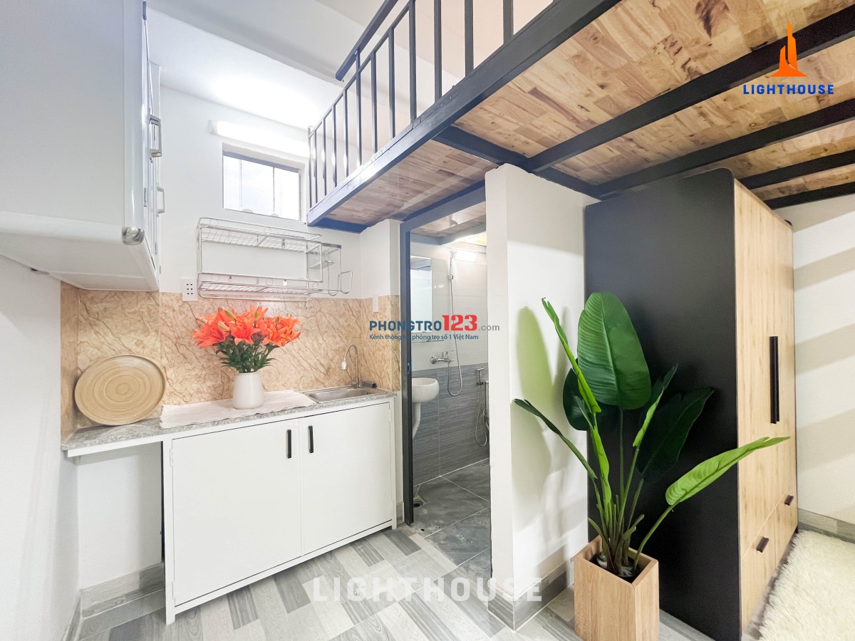 Phòng mới xây 100% ngay Bến xe Ngã Tư Ga thuận tiện di chuyển