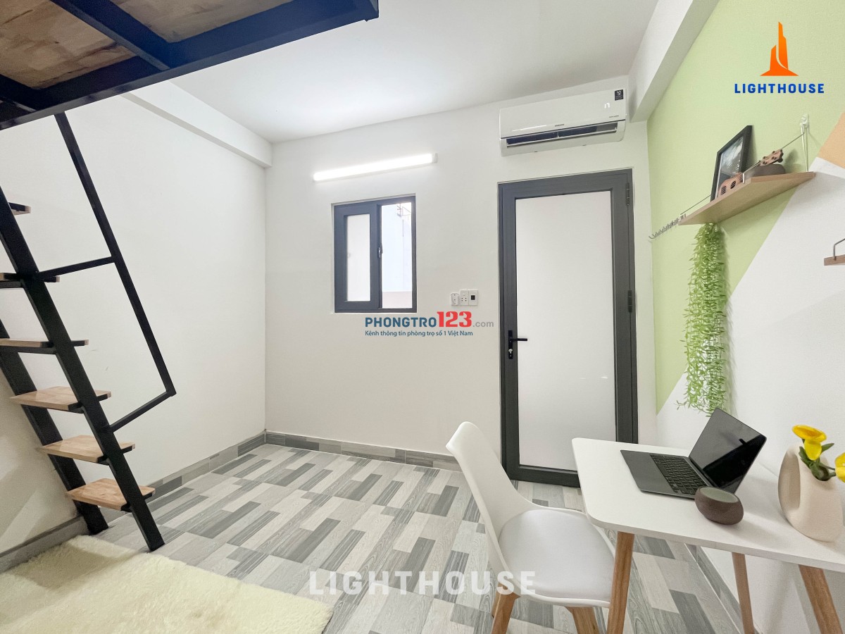 Phòng mới xây 100% ngay Bến xe Ngã Tư Ga thuận tiện di chuyển