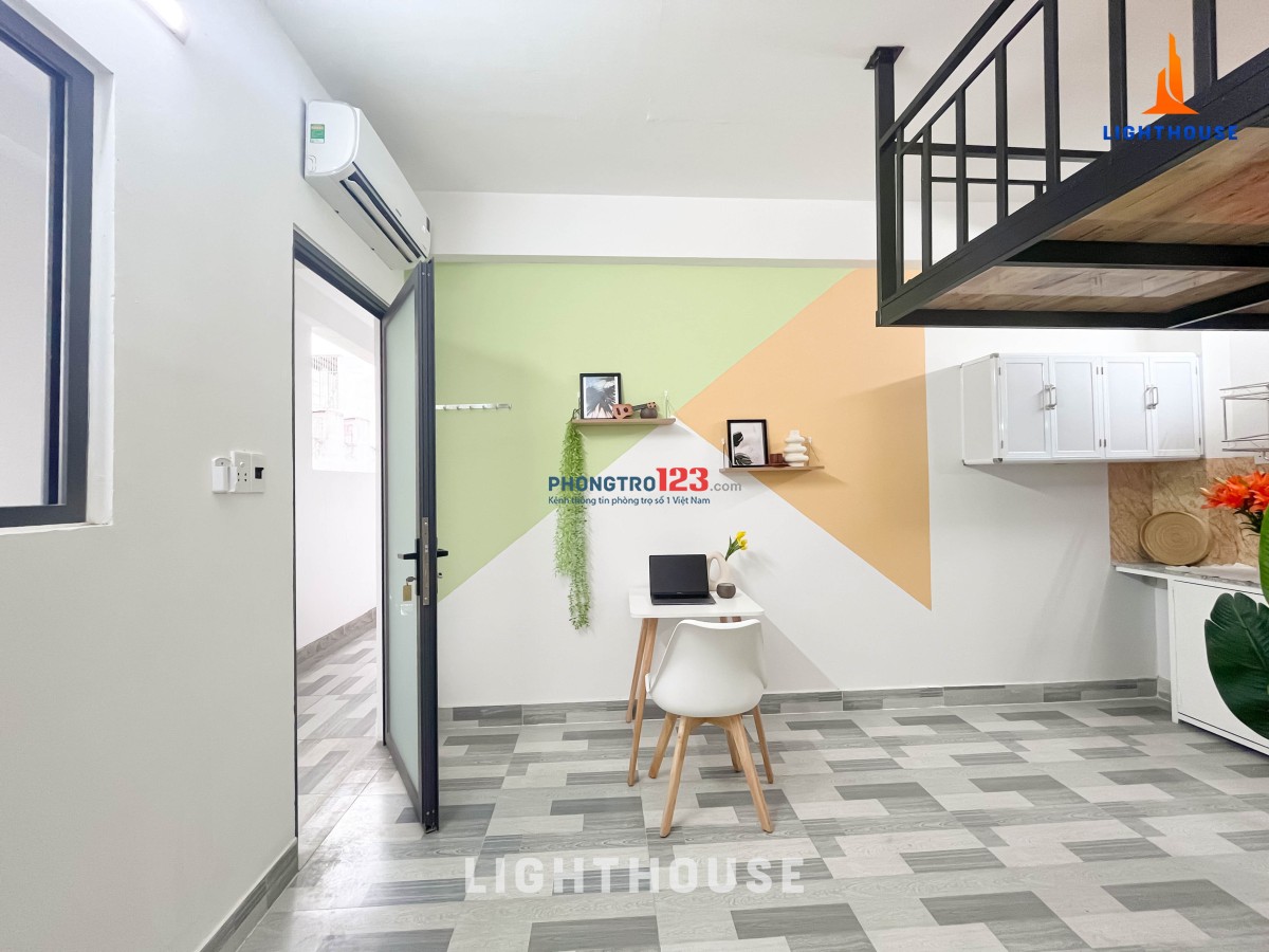 Phòng mới xây 100% ngay Bến xe Ngã Tư Ga thuận tiện di chuyển